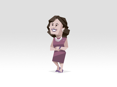 Michelle Obama (INTJ) 16 personalities illustration piotr antkowiak zeda labs