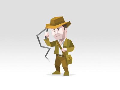 Indiana Jones (ISTP) 16 personalities illustration piotr antkowiak zeda labs