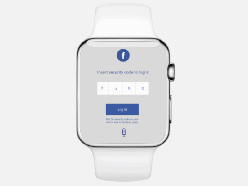 Voice Facebook Login apple facebook login voice watch