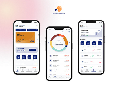 Cost management mobile app figmadesign finance ios mobile ui ux