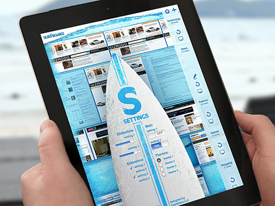 SurfBoard App app design ui