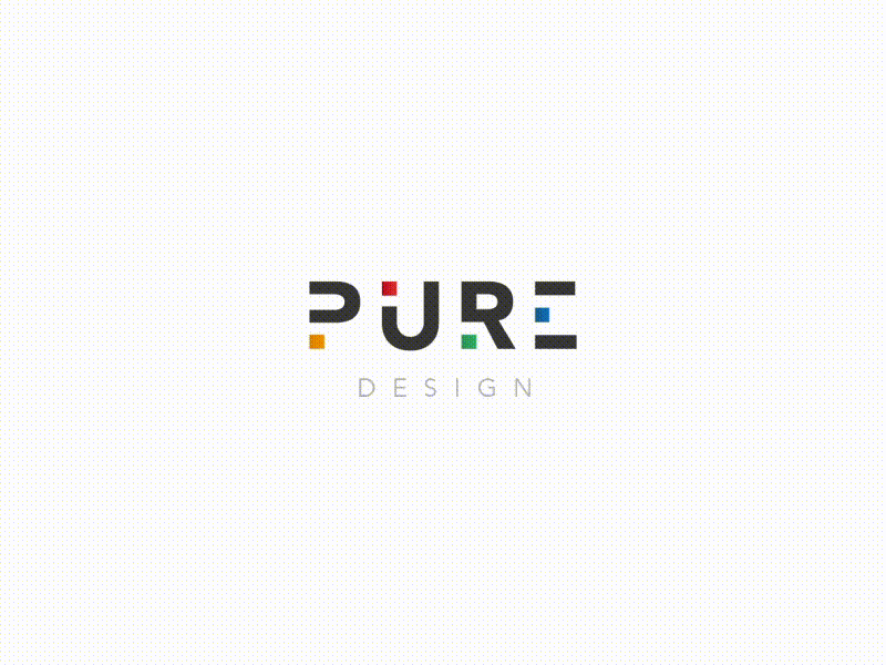 Pure Dribbble branding design furniture home webdesign