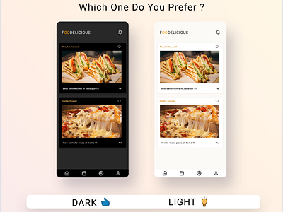 Foodelicious App Design