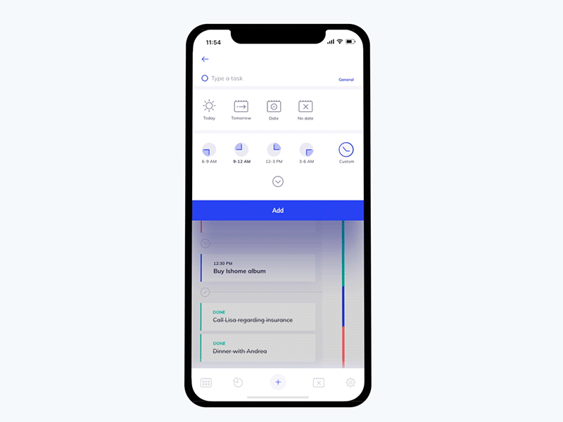 Mobile App Design for Task Manager