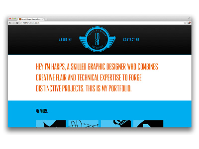 And it's live. graphic design graphic designer launch live portfolio website