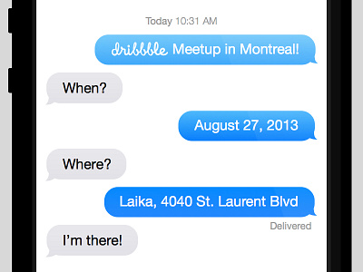 Montreal Dribbble Meetup #3