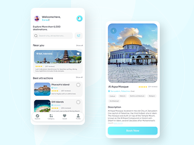 Travel App Design app booking design ios minimal travel travel app ui ux