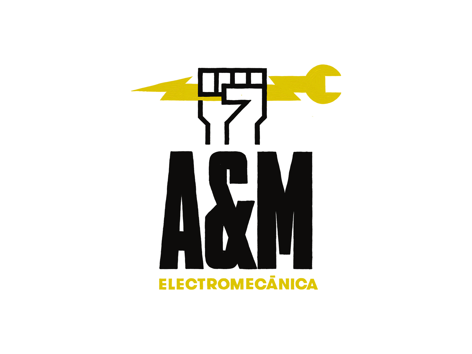 A&M Electromecanica - Logo brand design brand identity design brand mark branding branding design design identity logo logo design logo designer visual identity system