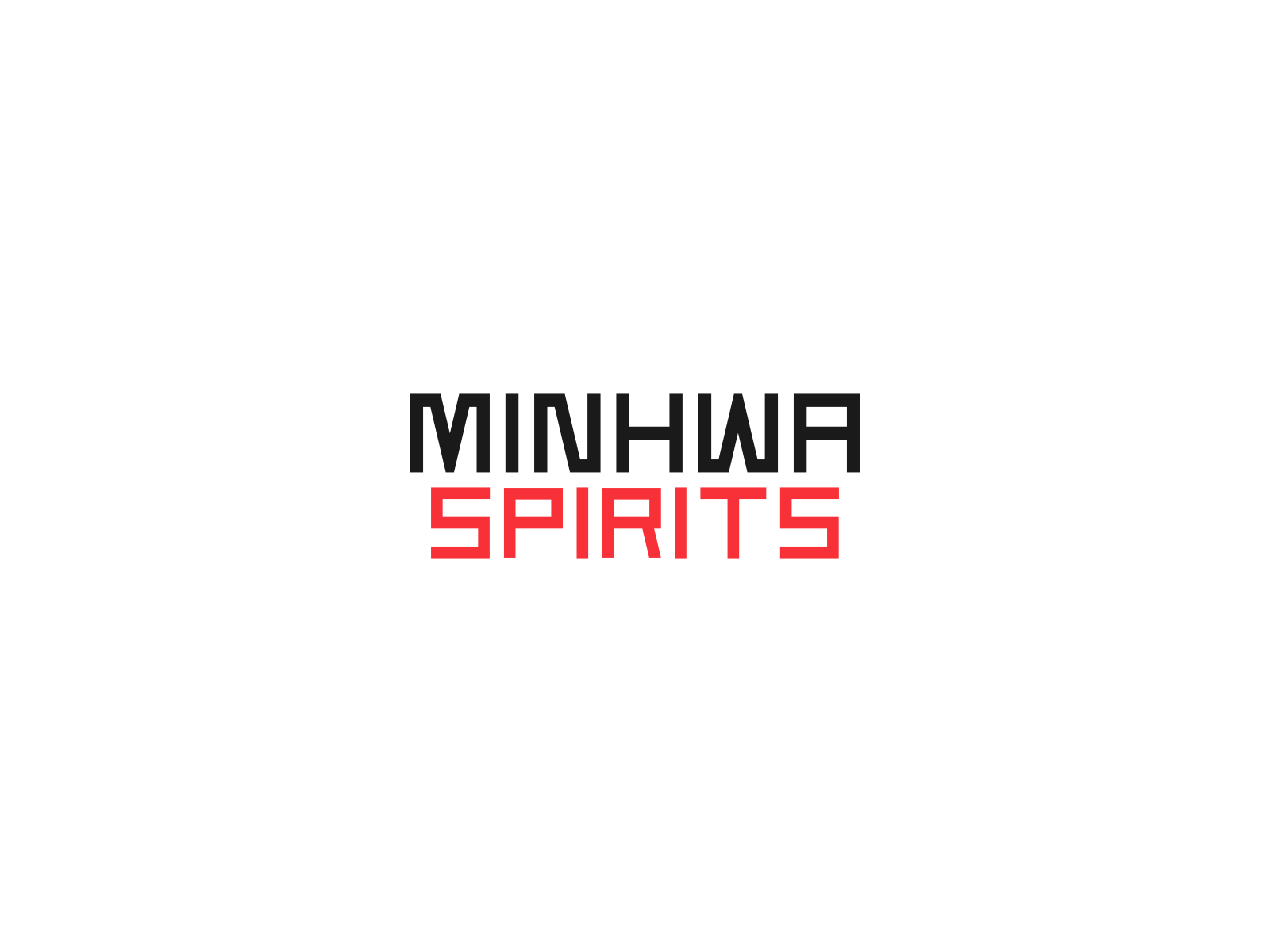 identity design - Minhwa Spirits brand design brand identity branding design graphic design identity identity design logo logo design