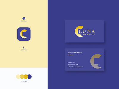 Luna Logo design illustration logo