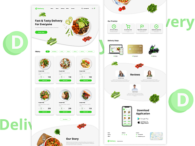 Delivery (Landing Page)