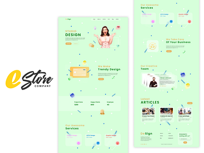 DeSign (Landing Page)