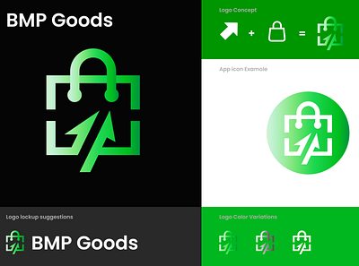 BMP Goods design illustration logo