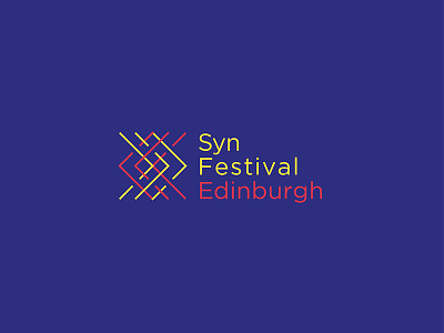 Syn Festival Edinburgh arts culture fest logo motive pattern scotland