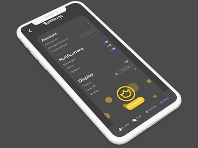 UI Daily Challenge Day 7: Settings Page