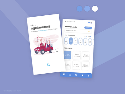 Ngelancong - UI Design Travels Platform