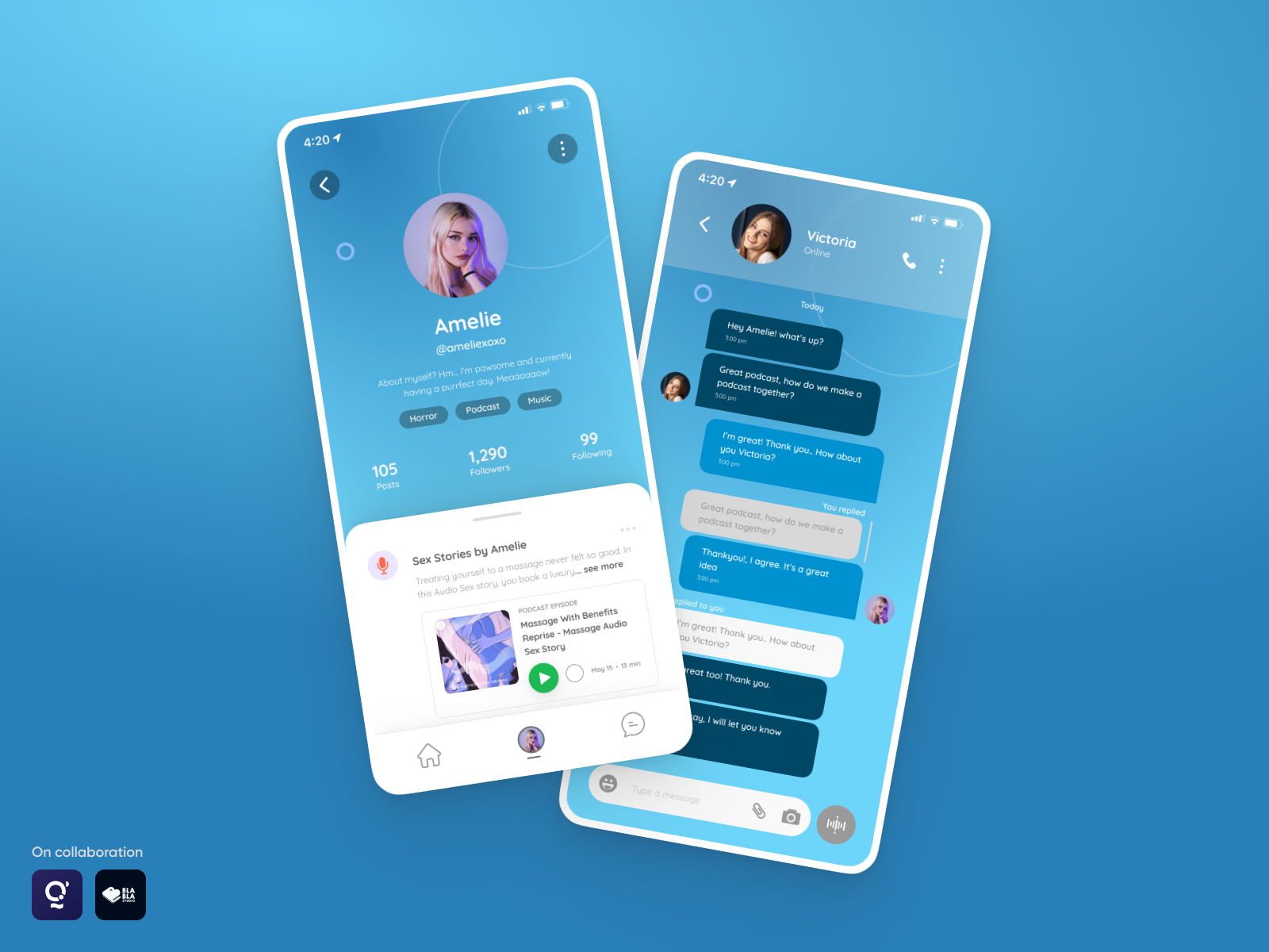 Daily UI - User Profile by Revi Fikri Dhya Ulhaq for Gideado on Dribbble