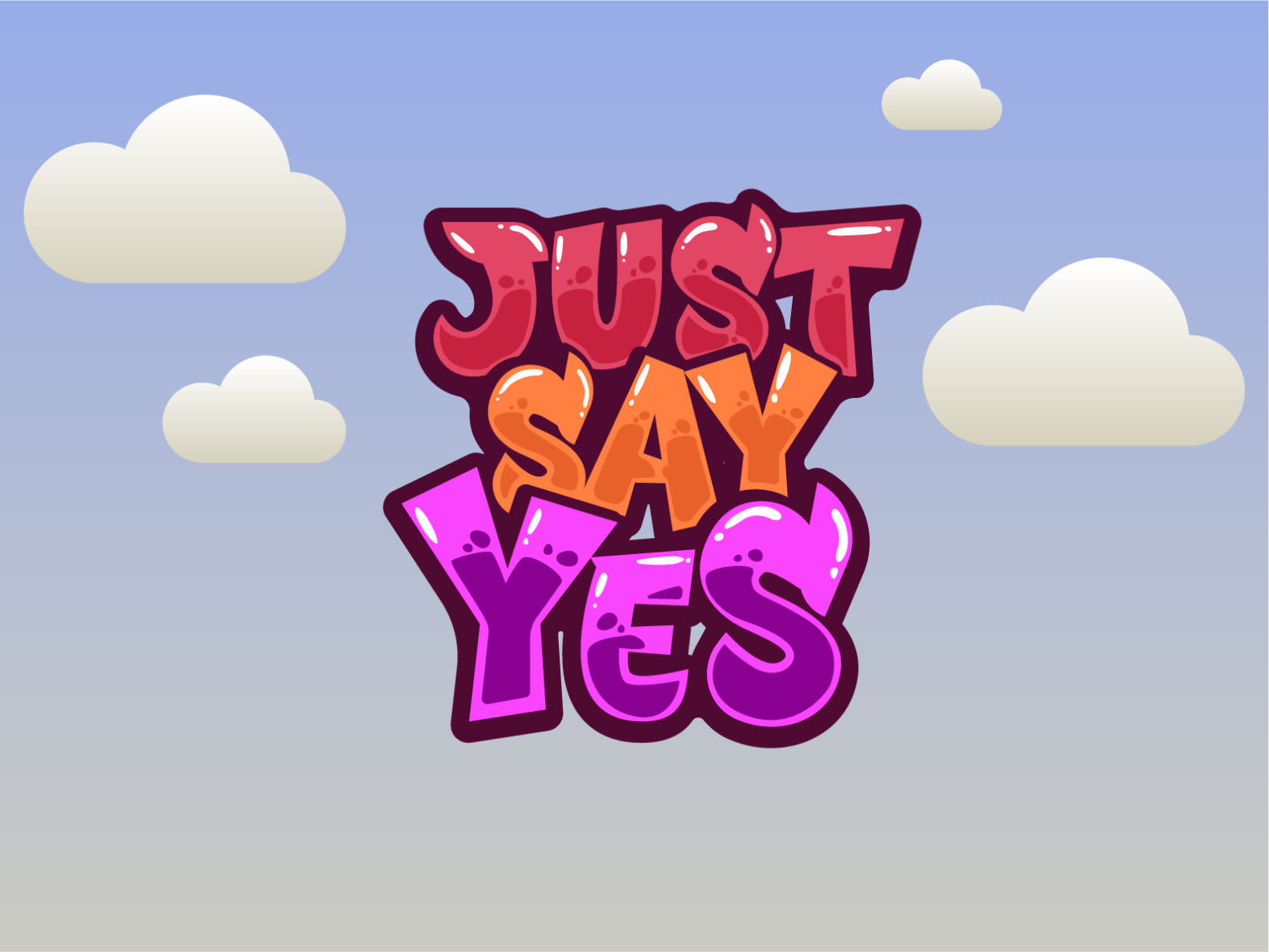 just-say-yes-by-el-ghoefron-on-dribbble