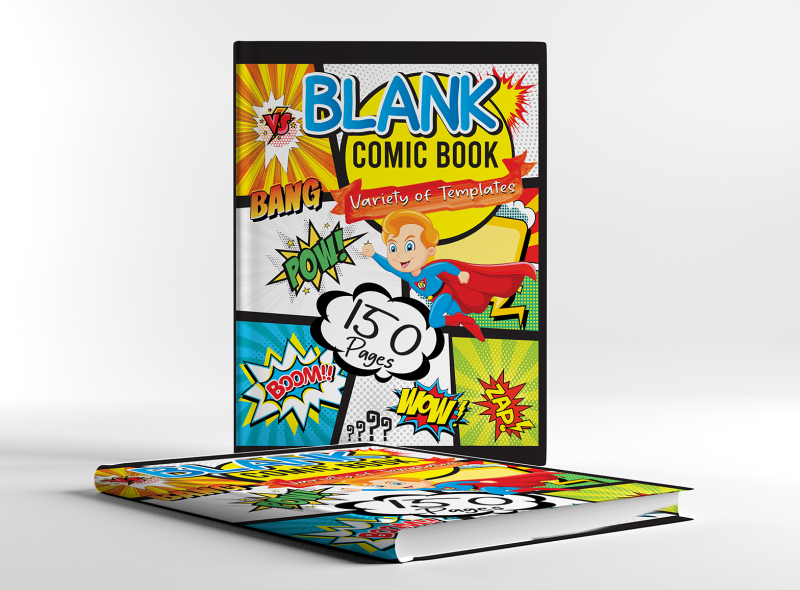 Blank Comic Book Cover by Gritiveshelf on Dribbble