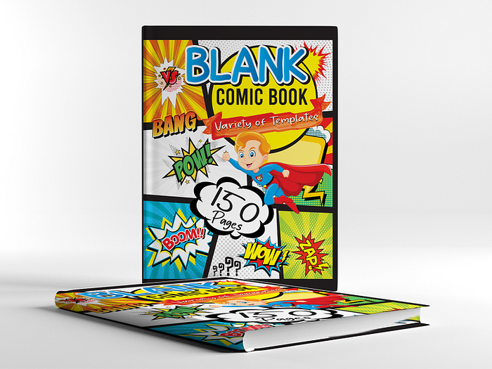 Blank Comic Book Cover designs, themes, templates and downloadable