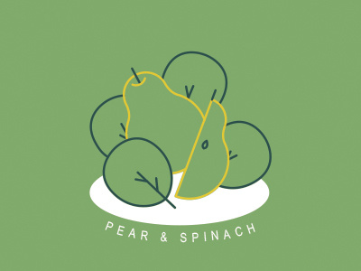 Pear & Spinach