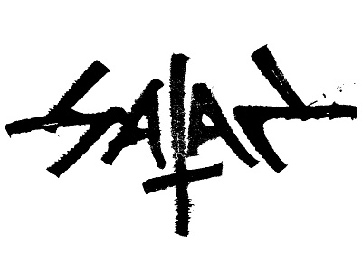 Satan calligraffiti calligraphy colapen lettering pltnk print satan symmetry каллиграфия леттеринг