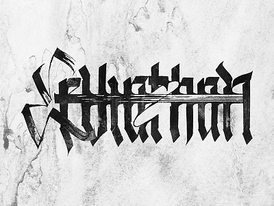 Leviathan calligraffiti calligraphy lettering pltnk