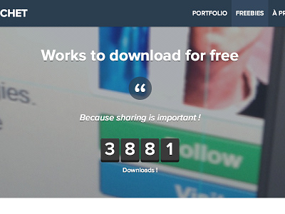 Freebies page counter css3 france free freebie freebies html5 jquery photoshop portfolio wordpress