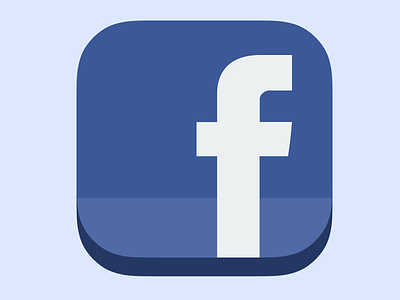 [Freebie] Icon Facebook Flat iOS7 ready