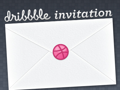 Dribbble Invitation