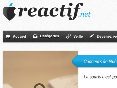 Reactif.net webdesign test apple mac photoshop webdesign