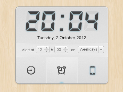 Clock widget