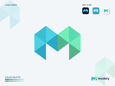 M Modern App Logo Design Icon abstract app app icon brand identity branding branding agency branding design business identity letter logo logo design logo designer logo mark logodesign m letter logo m logo modern software symbol technology