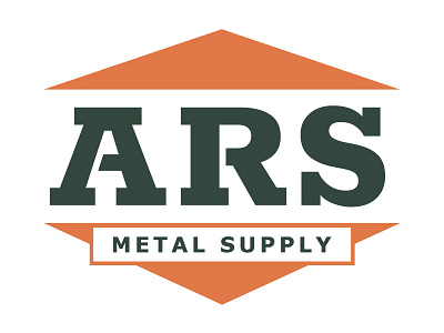 ARS Metal Supply Logo branding building logo metal