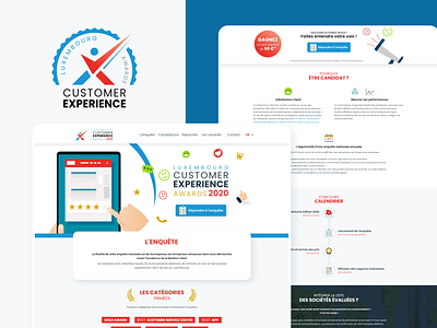 CX Awards Luxembourg branding design graphic identity logo web webdesign website