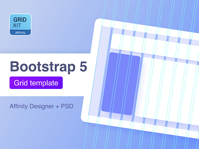 Bootstrap 5 grid template