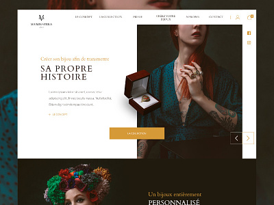 Maison Vitola e-commerce identity web webdesign