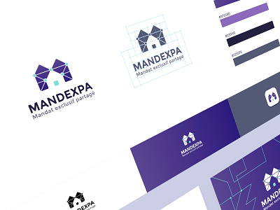 Mandexpa design graphic identity logo ui