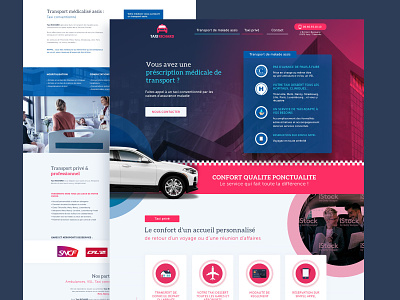 Taxi website design graphic identitiy web webdesign website