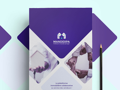 Mandexpa A4 branding design graphic identity illustration print