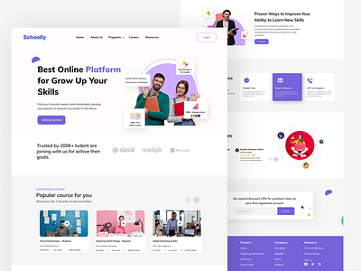 E-Course Landing Page