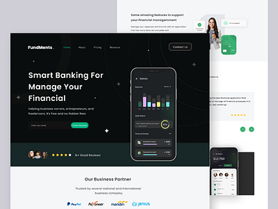 Banking Landing Page