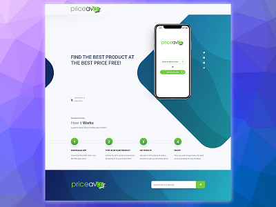 Priceava - Homepage