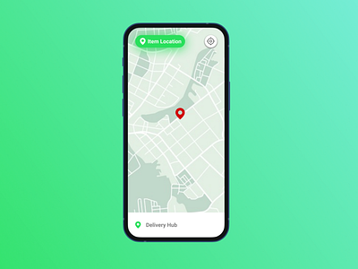 Daily UI #020 app branding dailyui design figma illustration interface design interface experience location location tracker logo tracker ui