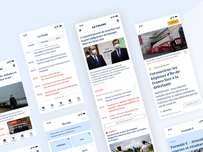 Le Figaro - iOS app redesign