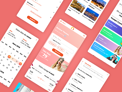 Oui.sncf - Overview booking concept gradient mobile oui.sncf responsive sncf travel ui