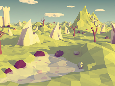 Low Poly Landscape II