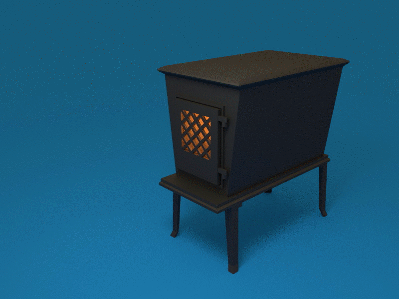 Heater Animation animation blender gif heater simple