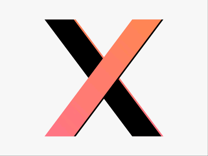 XYZ Letters animation art gif gradient simple sketch typography x xyz y z