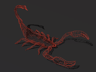 Low Poly Scorpion II